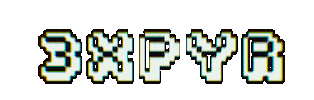 3Xpyrglitch Sticker