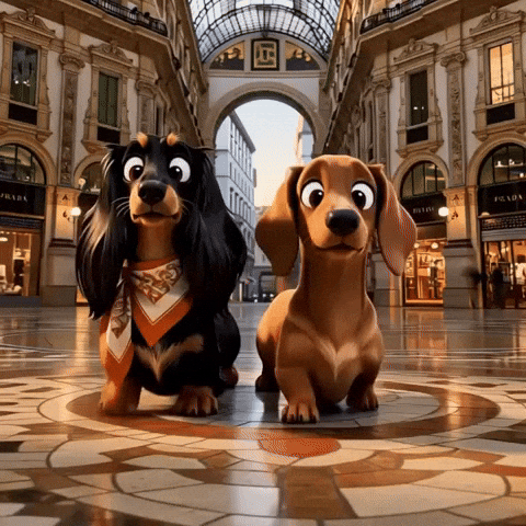 Ladybug Doxie GIF