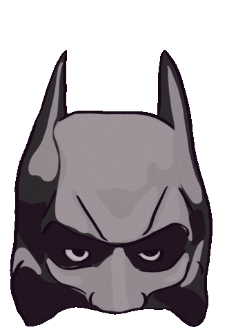 Dark Knight Mask Sticker