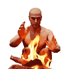 Fire Sticker by Rust Mobile