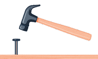 Nailed It Sticker by Cairns Hardware