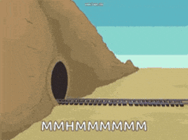 Trainhole GIF