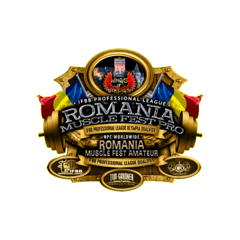 Romania Bodybuilding Sticker by Wings of Strength