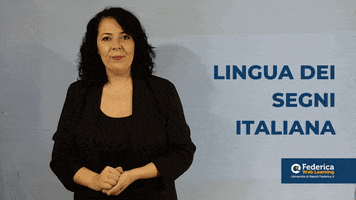 Sign Language Education GIF by Federica Web Learning