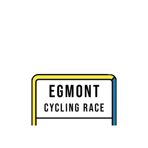 Egmont Cycling Race Sticker