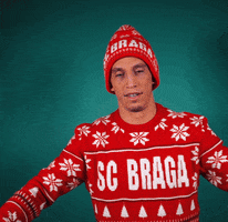 Christmas Jumper GIF by SC Braga