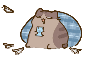 Cats Sticker by Bichi Mao