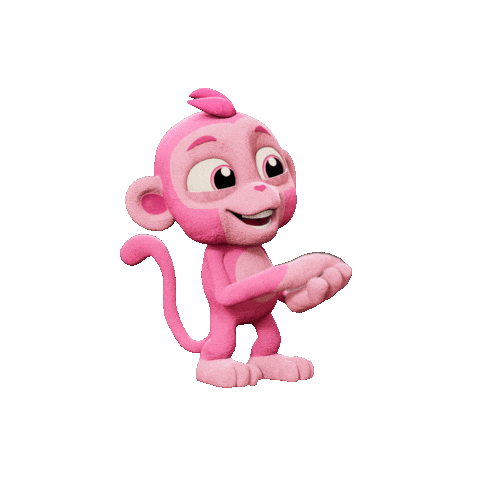 Pink 3D Sticker by Shonduras