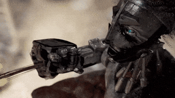 mimosa mimogif - eye's robot GIF