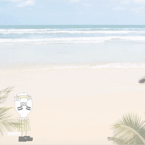 Beach Time GIF by Smart Apartment Solutions