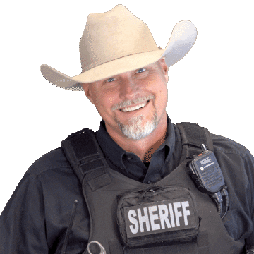 Happy Hat Sticker by Pinal County Sheriff's Office