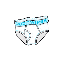 Thong Wipe Sticker by DUDE Wipes