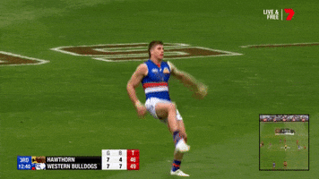 billy gowers goals GIF by AFL