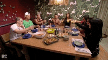 Mtv Cheers GIF by Jersey Shore Family Vacation