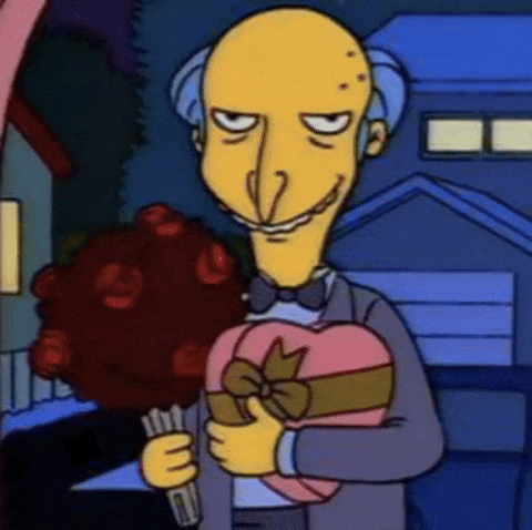 Los Simpsons Sr Burns GIF
