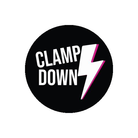 Clampdown Sticker