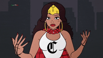 SuperChola animation superhero latina attitude GIF