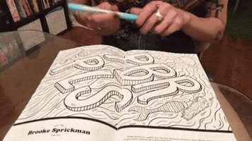 coloring book please GIF