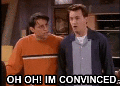 Sarcastic Chandler Bing GIF - Find & Share on GIPHY