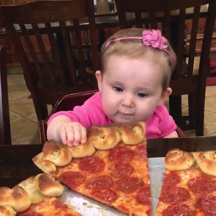 Baby Pizza GIF by JustViral