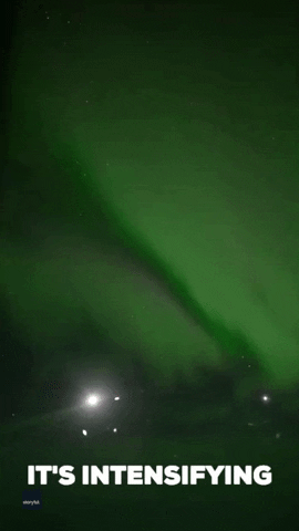 Northern Lights Aurora GIF by Storyful