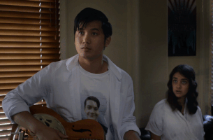 emo the musical laugh GIF by Madman Films