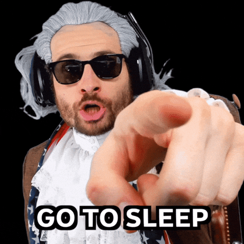 go to bed gif