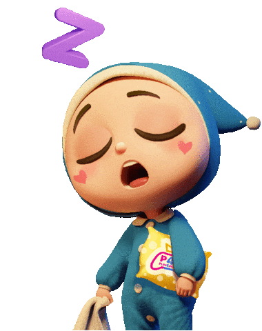 Sleepy Kids Sticker by Play4Promo