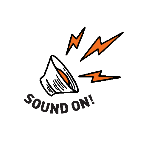 Lightning Hear Sticker by M1 Limited