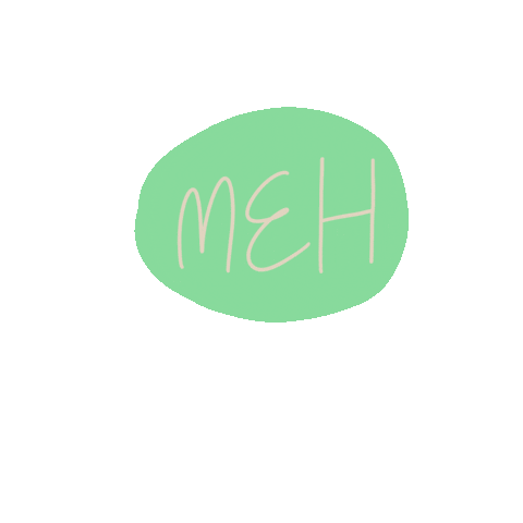 Meh Sticker