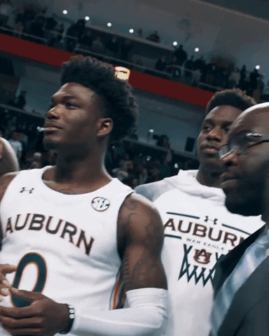 Auburn Basketball Win GIF by Auburn Tigers