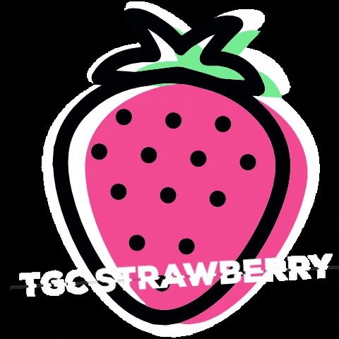 TheGoodCider party fruit strawberry fruits GIF