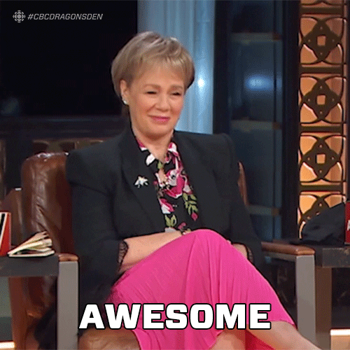 Awesome Dragons Den GIF by CBC