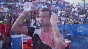 Water Dying GIF by Tennis TV