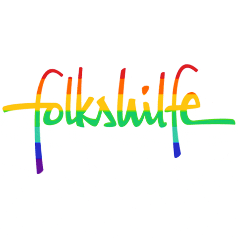 folkshilfe_official love music logo rainbow GIF