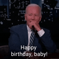 Celebrating Happy Birthday GIF by The Democrats
