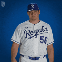 Major League Baseball Hello GIF by Kansas City Royals