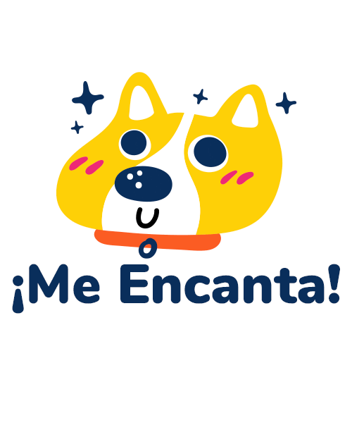 Dog Buenos Dias Sticker by Doggiapp