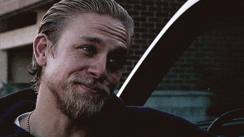 sons of anarchy smile GIF