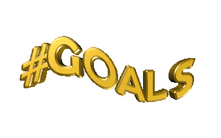Goals Slang Sticker by GIPHY Text