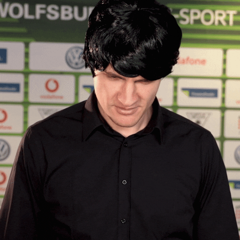 Hair Reaction GIF by VfL Wolfsburg
