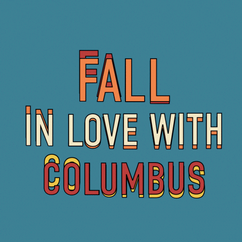Columbus Ohio Fall GIF by Experience Columbus