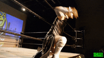 Lucha Libre Flip GIF by SHWA Wrestling