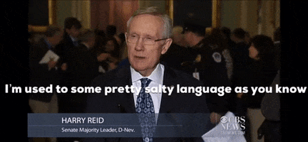 Salty Language Harry Reid GIF