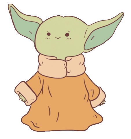 Baby Yoda Sticker by malipi