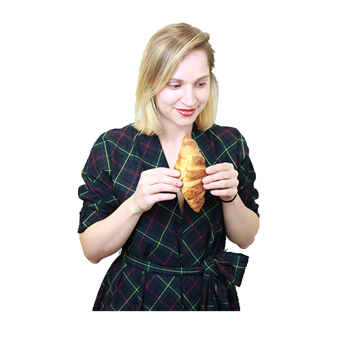 Hungry Eat Up Sticker by Jessica Michault