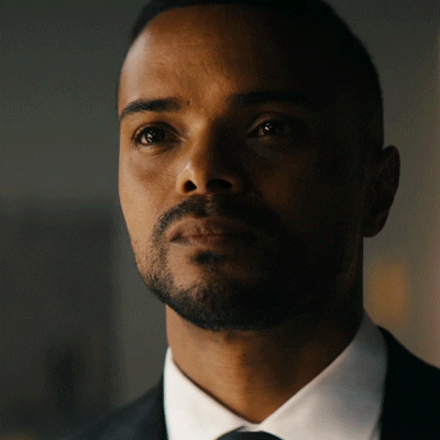 TV gif. Eka Darville as Beau in Tell Me A Story. He understands the heavy ramifications of what is being asked of him and nods very seriously, closing his eyes in acceptance before clenching his jaw and opening his eyes. 
