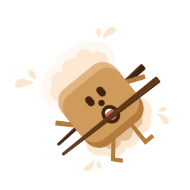 Sushi Chopsticks Sticker