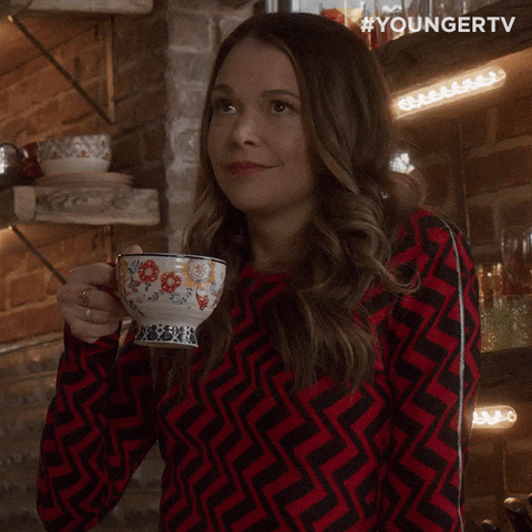 Coffee Tea GIF by YoungerTV