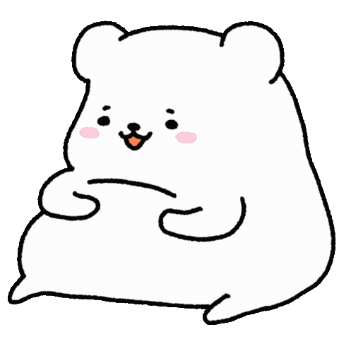 Bear Belly Sticker